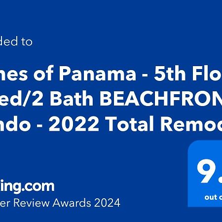 5-Star Beachfront - Remodeled 2 Bd & 2 Ba - Dunes Of Panama D505 Panama City Beach Exteriör bild