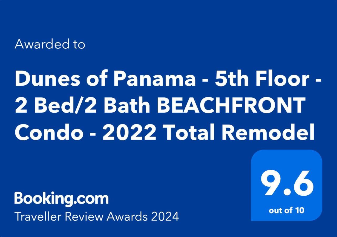 5-Star Beachfront - Remodeled 2 Bd & 2 Ba - Dunes Of Panama D505 Panama City Beach Exteriör bild